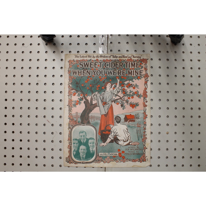 1916 - Sweet cider time when you are mine - Sheet Music