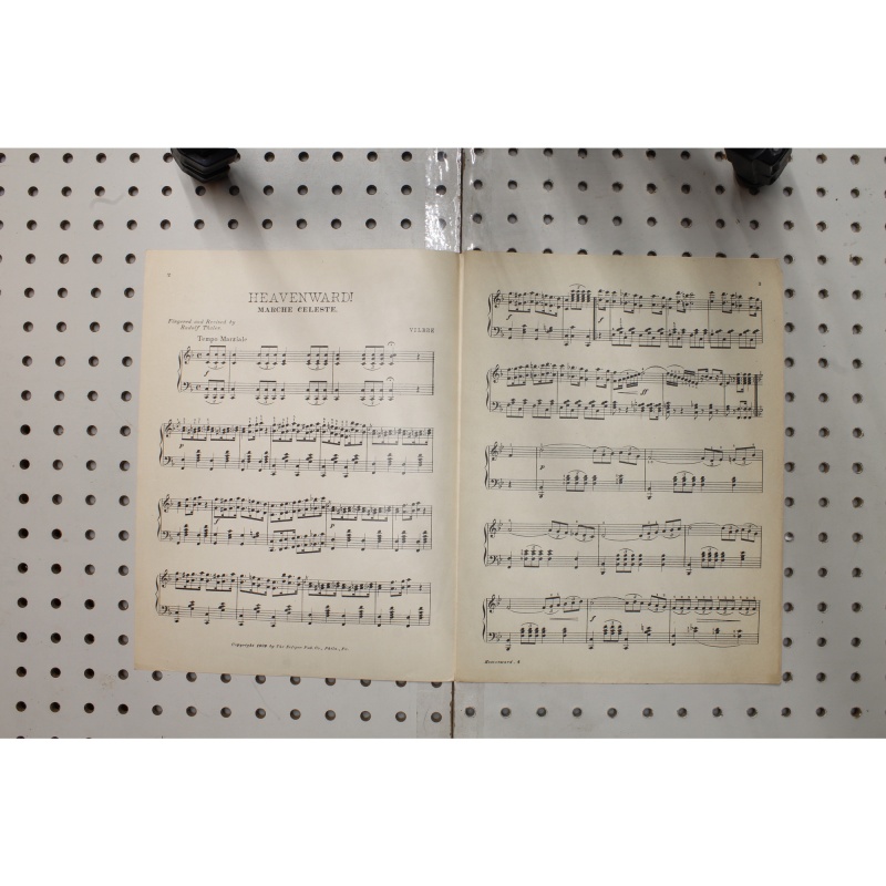 1909 - Heavenward March - Sheet Music