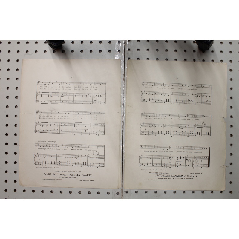 1919 - Just as the sun went down - Sheet Music