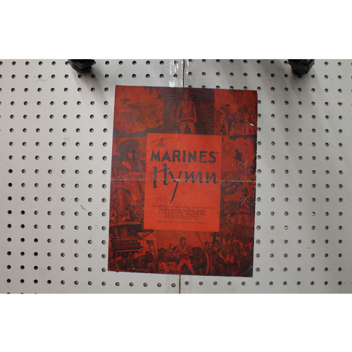 1908 - The Marines hymn - Sheet Music