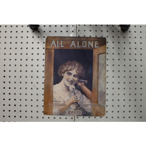 1911 - All alone - Sheet Music