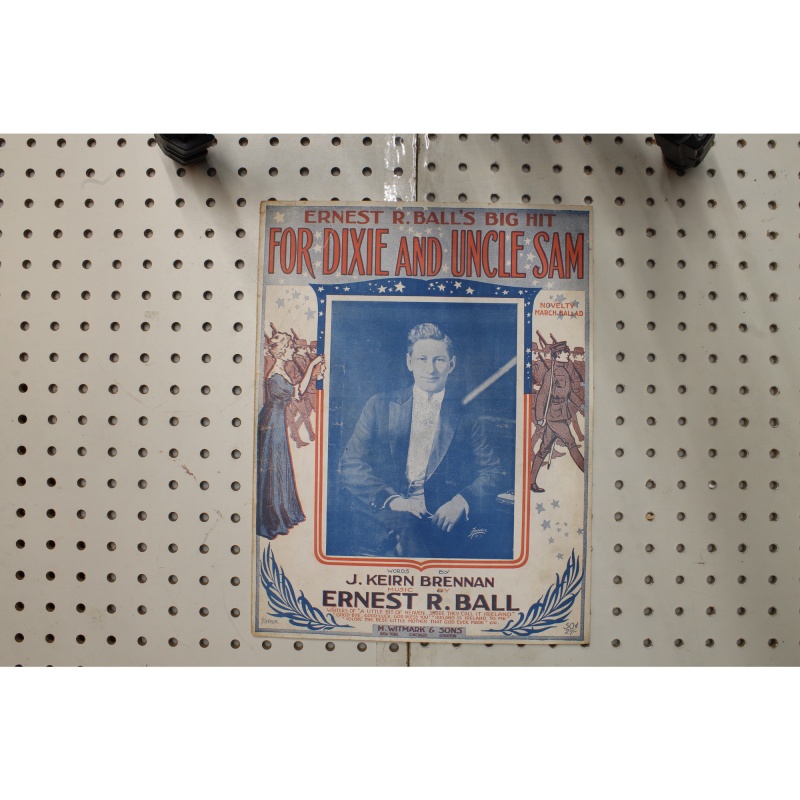 1916 - For Dixie and Uncle Sam - Sheet Music