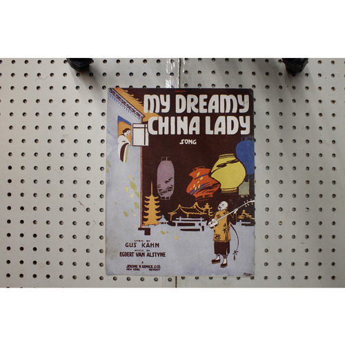 1916 - My dreamy China lady - Sheet Music