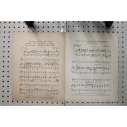 1912 - Put me to sleep with an old-fashioned melody - Sheet Music