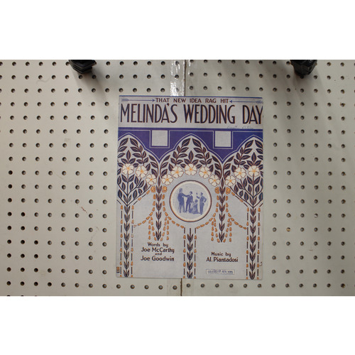 1913 - MeLindas wedding day - Sheet Music