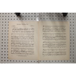 1913 - MeLindas wedding day - Sheet Music