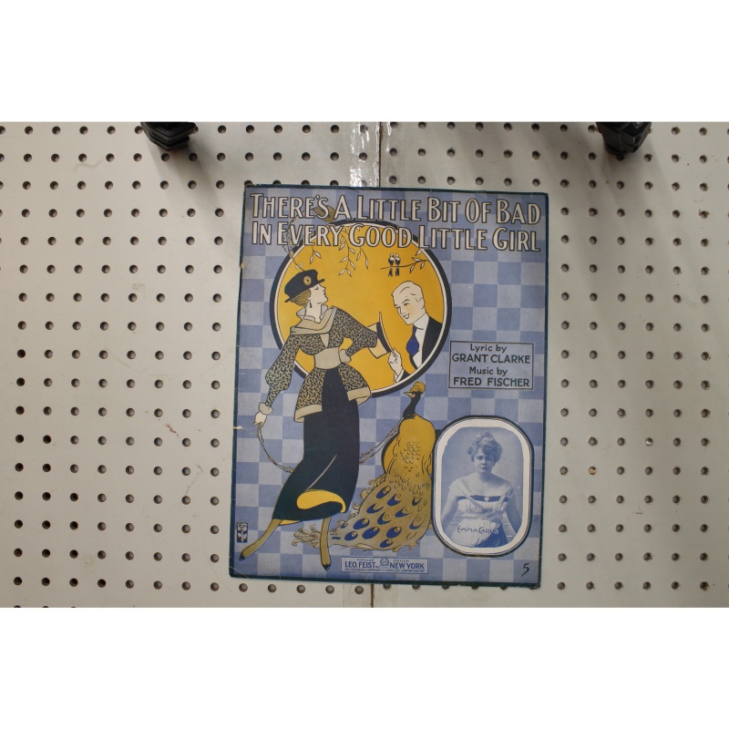 1916 - Theres a little bit of bad in every good little girl - Sheet Music