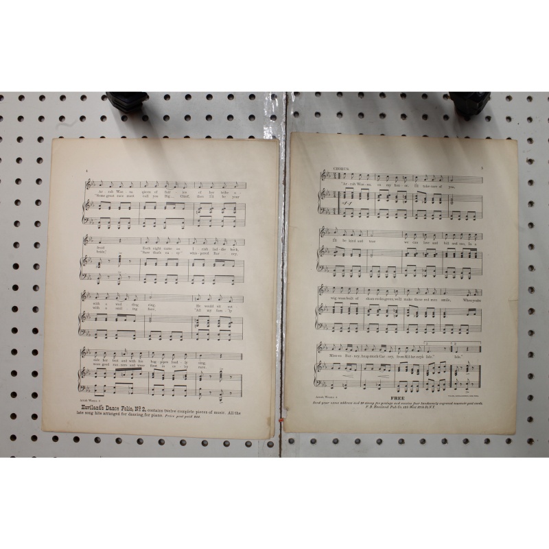 1906 - Arrah  wanna - Sheet Music