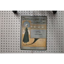 1916 - As a Quaker down in Quakertown - Sheet Music