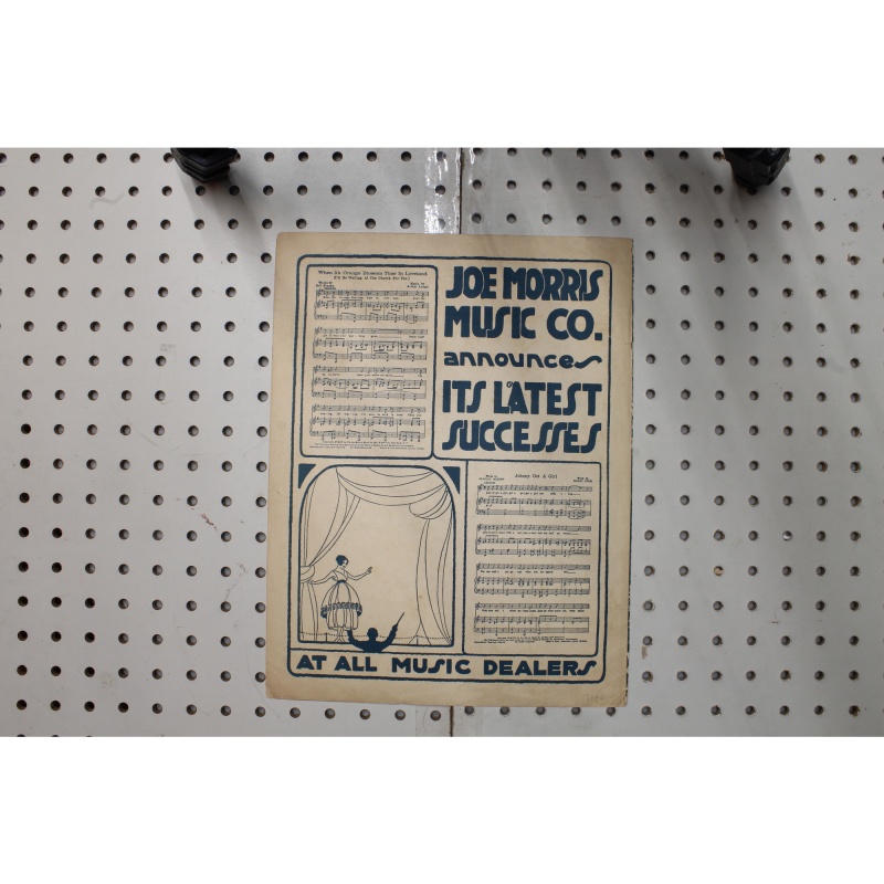 1916 - As a Quaker down in Quakertown - Sheet Music