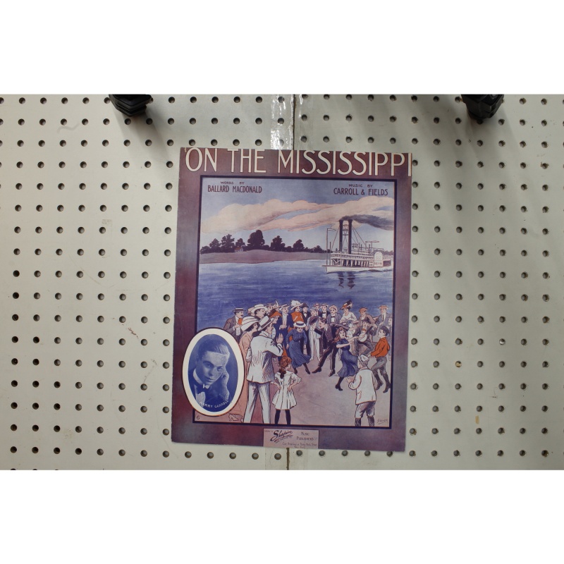 1912 - On the Mississippi - Sheet Music