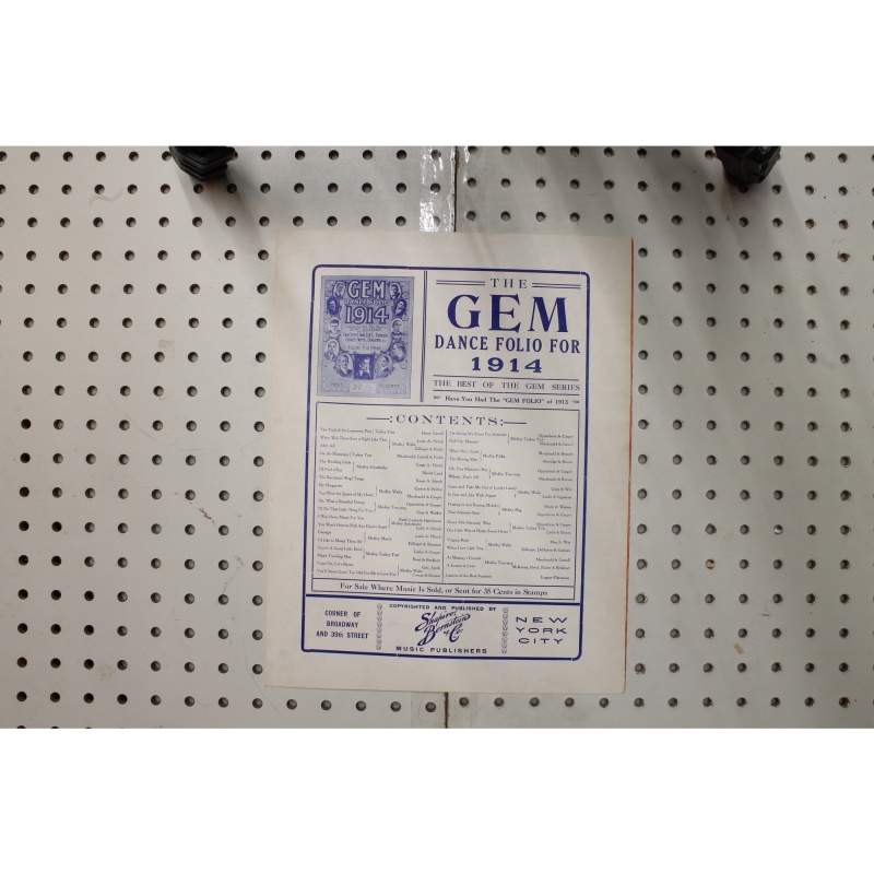 1912 - On the Mississippi - Sheet Music