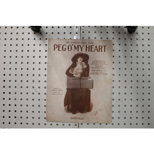 1913 - Peg O my heart - Sheet Music