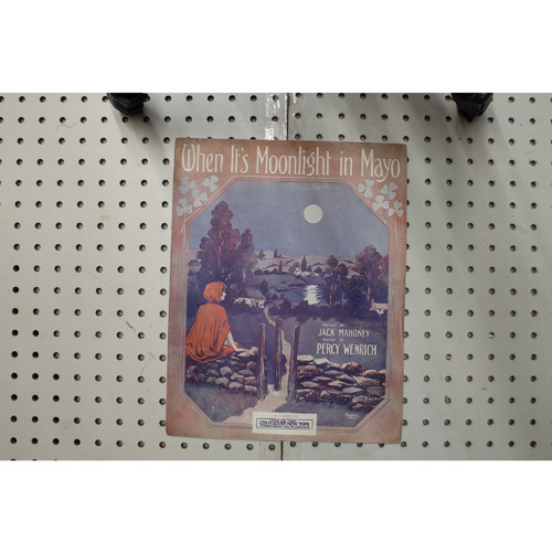 1913 - When its moonlight in mayo - Sheet Music