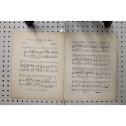1913 - When its moonlight in mayo - Sheet Music