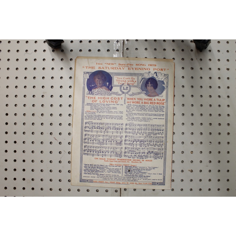 1913 - When its moonlight in mayo - Sheet Music