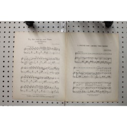 1916 - I found you among the roses - Sheet Music