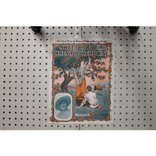 1905 - Sweet cider time when you were mine - Sheet Music