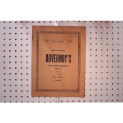 - Early 1900s Duvernoys piano forte studies Opus 176 - Sheet Music