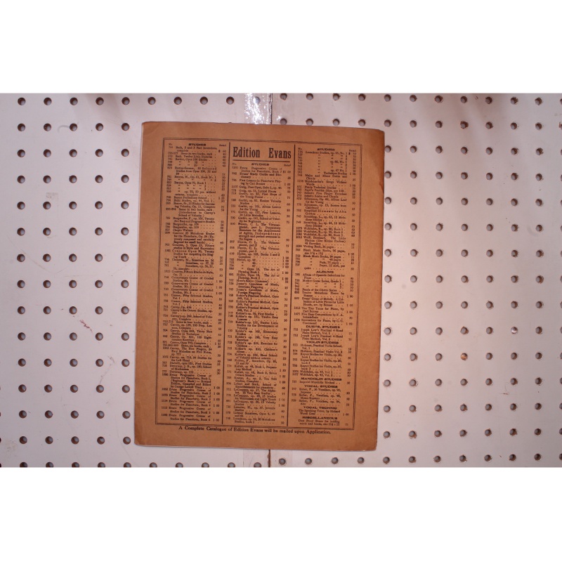 - Early 1900s Duvernoys piano forte studies Opus 176 - Sheet Music