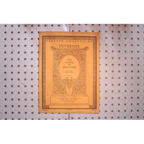 - Early 1900s Duvernoys the school of mechanism pianoforte OP 120 - Sheet Musi