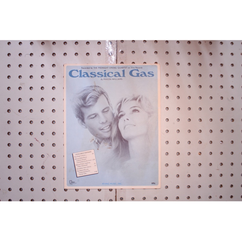 1968 - Classical gas midnight string Quartet - Sheet Music
