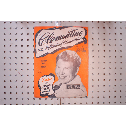 1941 - Clementine my darling Clementine - Sheet Music