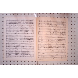 1946 - Managua Nicaragua - Sheet Music