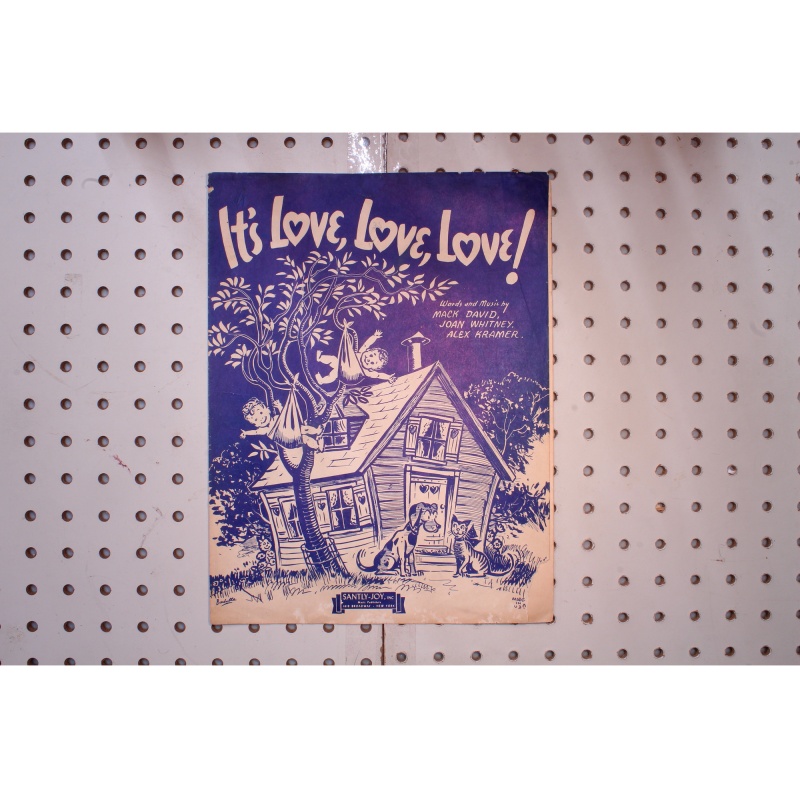 1943 - Its love love love - Sheet Music