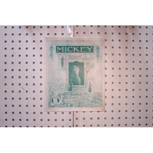 1918 - Mickey adapted from Mack sennetts photoplay - Sheet Music