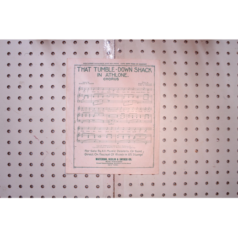 1918 - Mickey adapted from Mack sennetts photoplay - Sheet Music