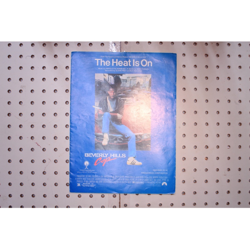 1984 - The heat is on Beverly Hills cop - Sheet Music