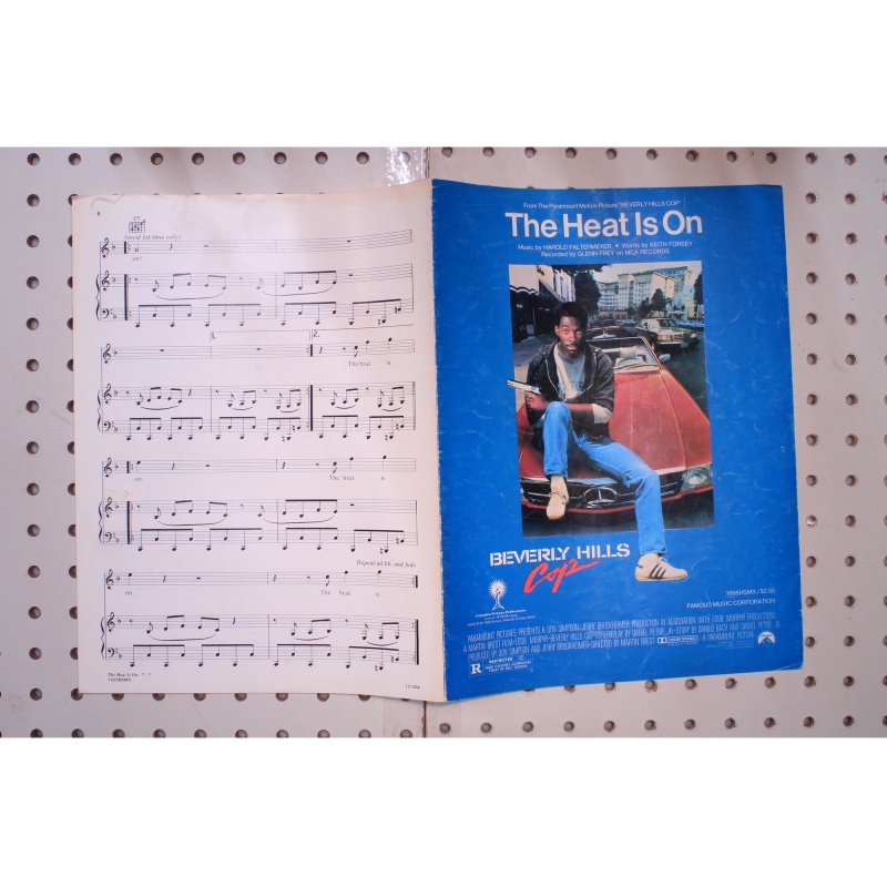 1984 - The heat is on Beverly Hills cop - Sheet Music