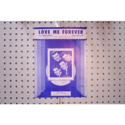 1957 - Love me forever - Sheet Music