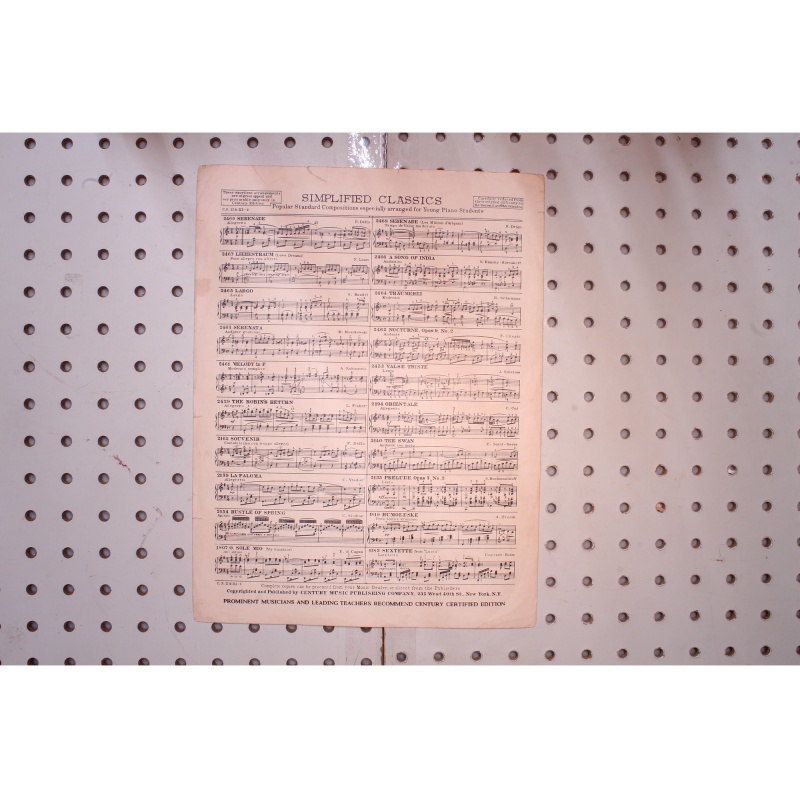 1925 - Nanuet in G No. 2 - Beethoven - Sheet Music