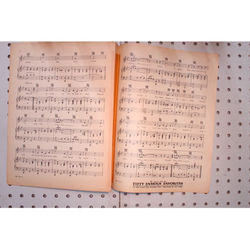 1929 - Should I Lord Byron of Broadway - Sheet Music