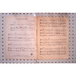 1940 - Tradewinds friend and Tobias - Sheet Music