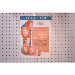1928 - Together since you went away - Sheet Music