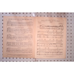 1925 - Brown eyes why are you blue - Sheet Music