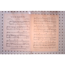 1930 - High society blues Im in the market for you - Sheet Music