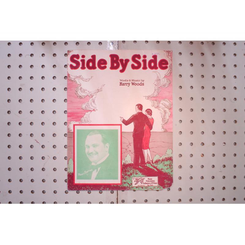 1927 - Side-by-side Harry Woods - Sheet Music