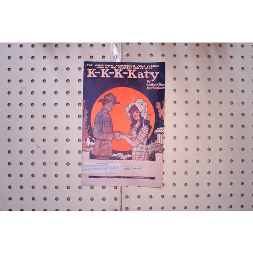 1918 - K-K-K Katy - Sheet Music