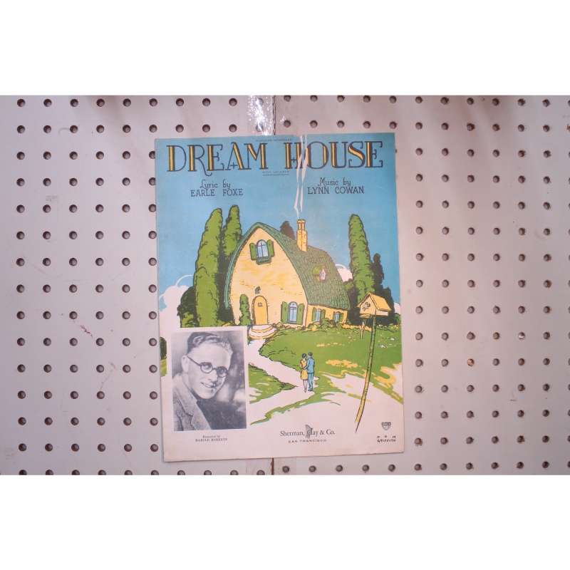 1926 - Dream house Foxe and Cowan - Sheet Music