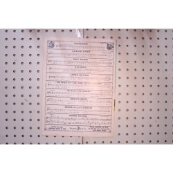 1926 - Dream house Foxe and Cowan - Sheet Music