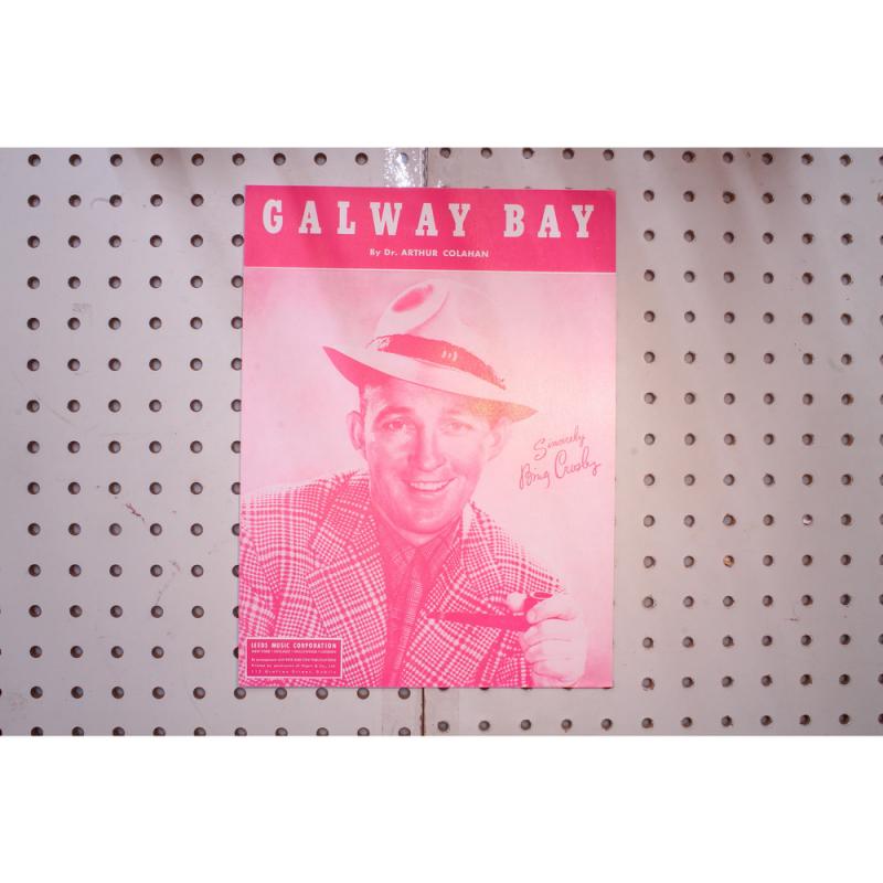 1947 - Galway Bay sincerely Bing Crosby - Sheet Music