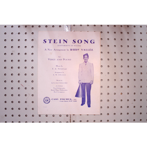 1910 - Stein song Rudy Valley - Sheet Music