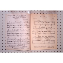 1937 - Was it rain the hit parade - Sheet Music