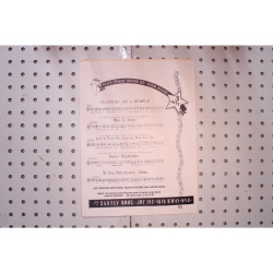 1937 - Was it rain the hit parade - Sheet Music