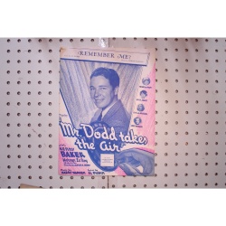1937 - Mr. Dodd takes the air Kenny Baker - Sheet Music