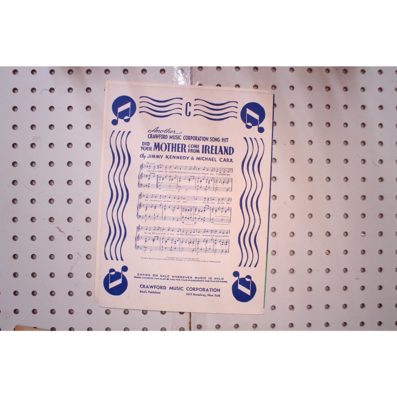 1936 - A sailboat in the moonlight - Sheet Music